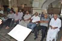 بالفيديو: اجتماع لحجاج مدينتي اللد والرملة في المسجد العمري الكبير بمدينة الرملة 